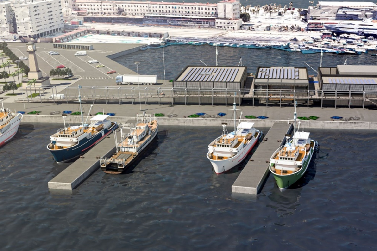 port barcelona - llotja